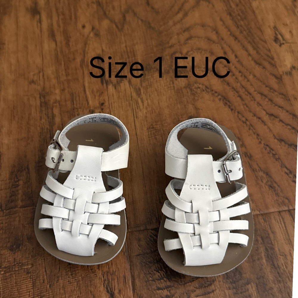 Sun San White Kids Sandals